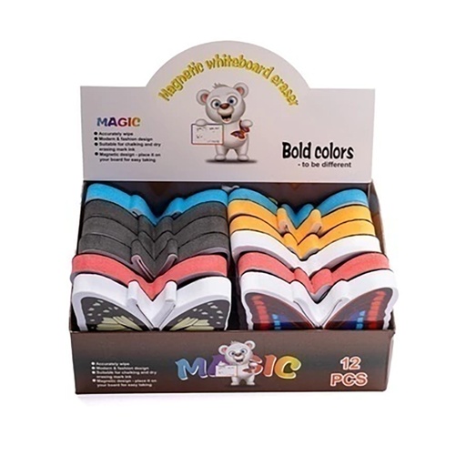 [24-275] BORRADOR MP MAGNETICO PARA PIZZARRA BLANCA MARIPOSA