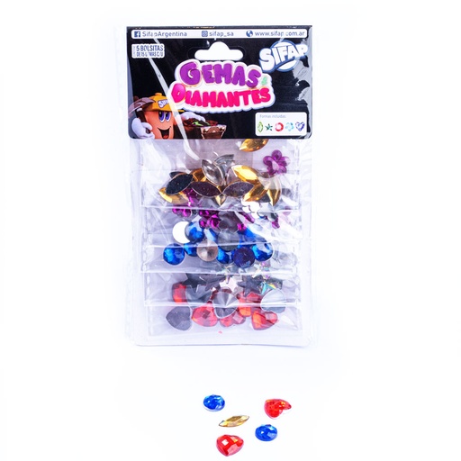 [GEMAS] BRILLANTINA SIFAP X5 GEMAS Y DIAMANTES