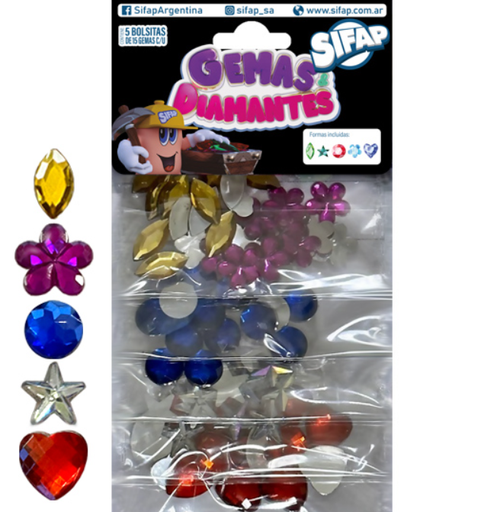 [GEMAS] BRILLANTINA SIFAP X5 GEMAS Y DIAMANTES