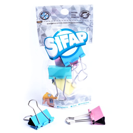 [2200110616] APRIETA PAPEL SIFAP Nº1 COLOR X6 BLISTER