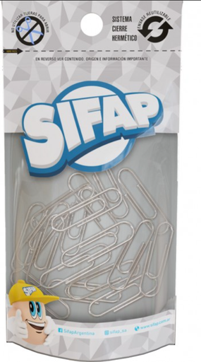 [230056100] CLIPS SIFAP METAL Nº6 X50