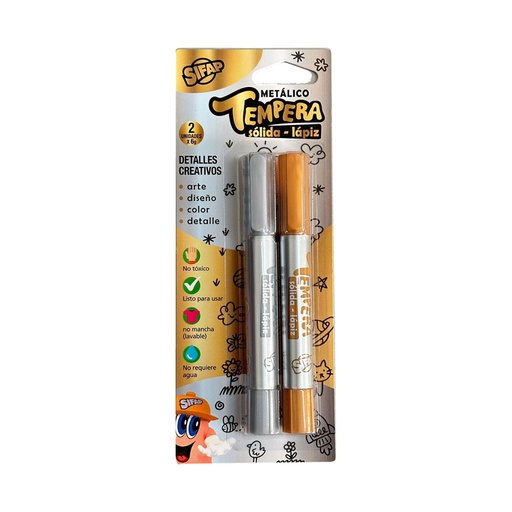 [4101] TEMPERA SIFAP X2 METALICO