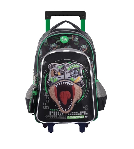 [F5421] MOCHILA FOOTY CON CARRO 18'' TRANFORMER CON LUZ