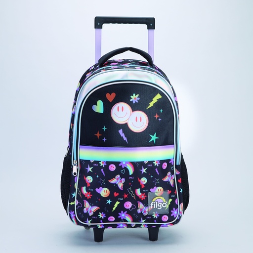 [MO25-TST-054] MOCHILA FILGO CON CARRO 18'' STARPAK EMOJI