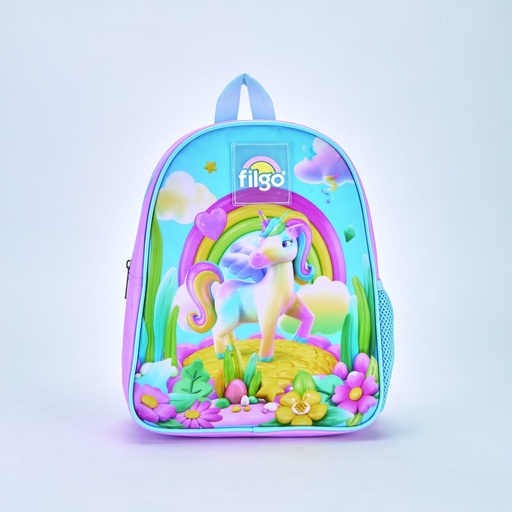 [MO25-MNPAK-010] MOCHILA FILGO ESPALDA 12'' MINIPAK UNICORNIO