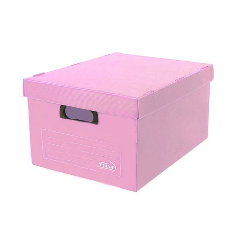 [01302-804-303] CAJA PLANA CON TAPA 804 ROSA PASTEL 45x35x25