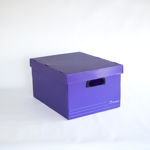 [01302-804-304] CAJA PLANA CON TAPA 804 VIOLETA PASTEL 45x35x25