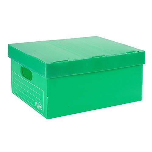 [01302804308] CAJA PLANA CON TAPA 804 VERDE PASTEL 45x35x25