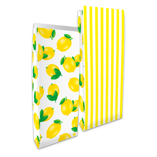 [44411006] SOBRE BOLSA RP LIMONES X10 16X6X36CM