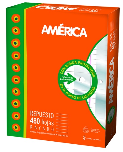 [408011] REPUESTO AMERICA X480H RAYADO
