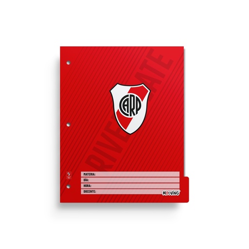 [1101125] SEPARADOR ESCOLAR MOOVING X6 RIVER PLATE