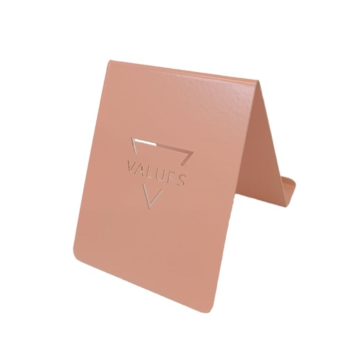 [PCRP] PORTACELULAR VALUES METALICO ROSA PASTEL DISCONTINUO