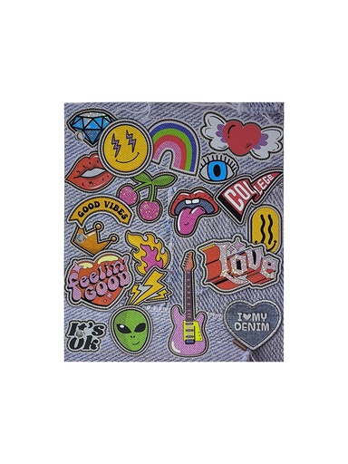[20278] CARPETA REXON Nº3 2 TAPAS I LOVE MY DENIM