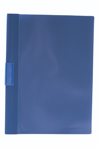 [E18AZ] CARPETA A4 CLIP LATERAL LAMA X10 AZUL