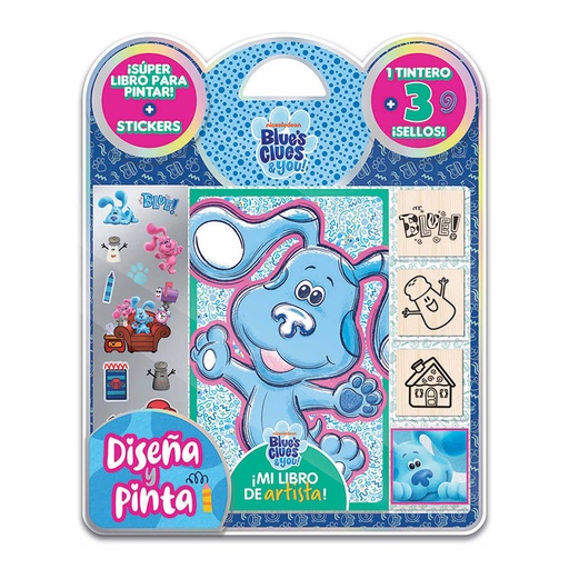 [6108] SET VERTICE DISEÑA Y PINTA BLUES CLUES Y YOU