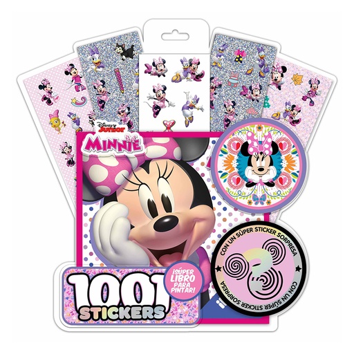 [5937] SET VERTICE PARA PINTAR 1001 CON STICKERS MINNIE