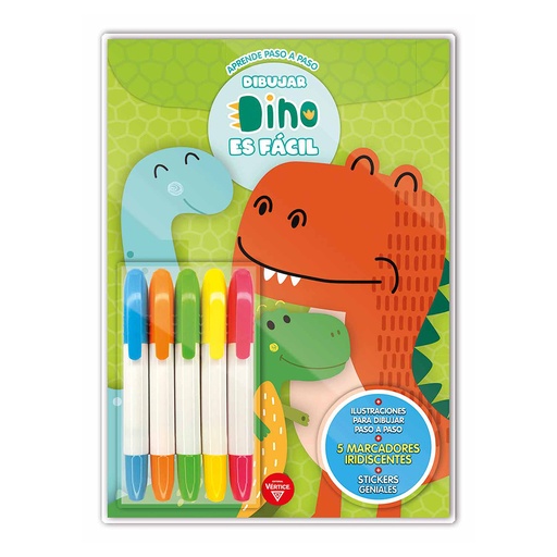 [6111] BLISTER VERTICE DIBUJAR DINO