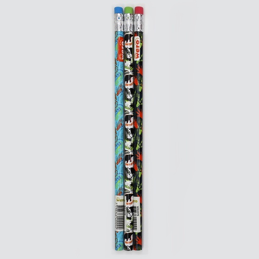 [WE4076] LAPIZ WERO CON GOMA TUBO T-REX X30