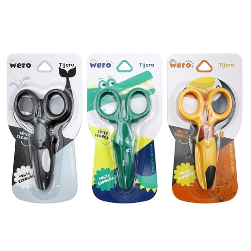 [WE4118] TIJERA WERO PUNTA REDONDA ANIMALS