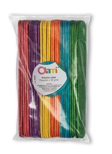 [PH400] PALETON DE HELADO OLAMI COLOR X30