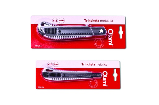 [TRI 104] CUTTER OLAMI METALICO CON GUIA 9MM