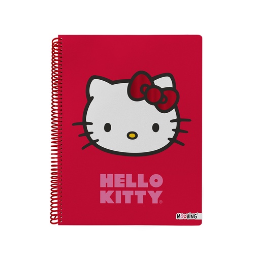 [1208165] CUADERNO MOOVING A4 UNIVERSITARIO 80 HOJAS HELLO KITTY