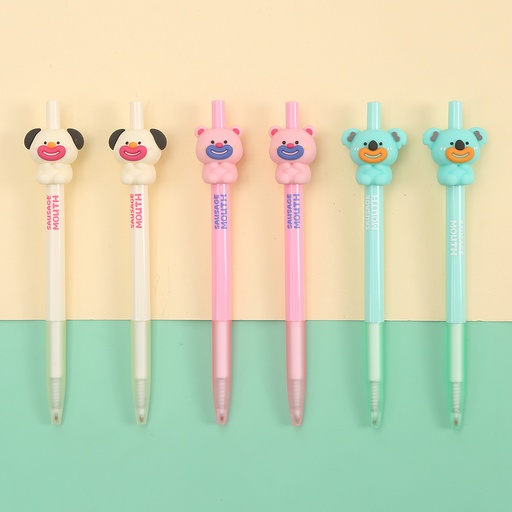 [WE4055] BOLIGRAFO WERO RETRACTIL SAUSAGE MOUTH X1