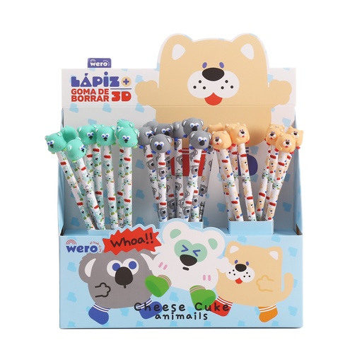 [WE4085] LAPIZ WERO CON TOPER CHEESE CUKE X1
