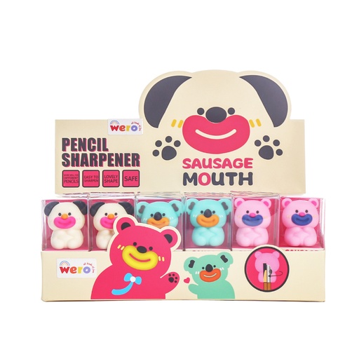 [WE4040] SACAPUNTAS WERO 3D X1 SAUSAGE MOUTH