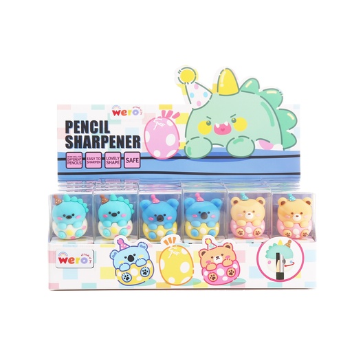 [WE4039] SACAPUNTAS WERO 3D X1 DINO