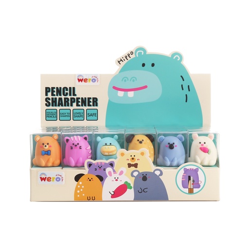 [WE4037] SACAPUNTA WERO FUNNY ANIMALS X1