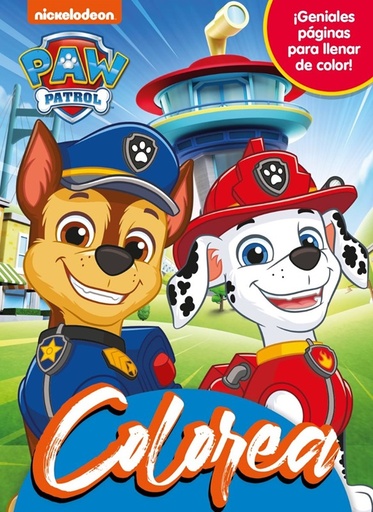[6182] LIBRO VERTICE COLOREA PAW PATROL