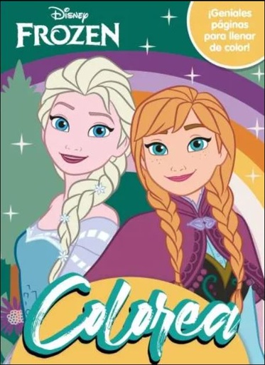[6177] LIBRO VERTICE COLOREA FROZEN