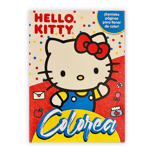 [6178] LIBRO VERTICE COLOREA HELLO KITTY