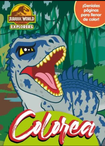 [9786313034031] LIBRO COLOREA JURASSIC WORLD