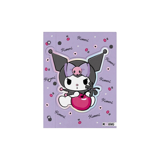 [1003255] CARPETA 2 TAPAS Nº3 MOOVING KUROMI