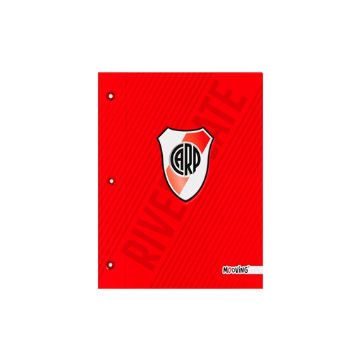 [1003125] CARPETA 2 TAPAS Nº3 MOOVING RIVER PLATE