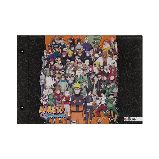 [1004243] CARPETA 2 TAPAS Nº5 MOOVING NARUTO