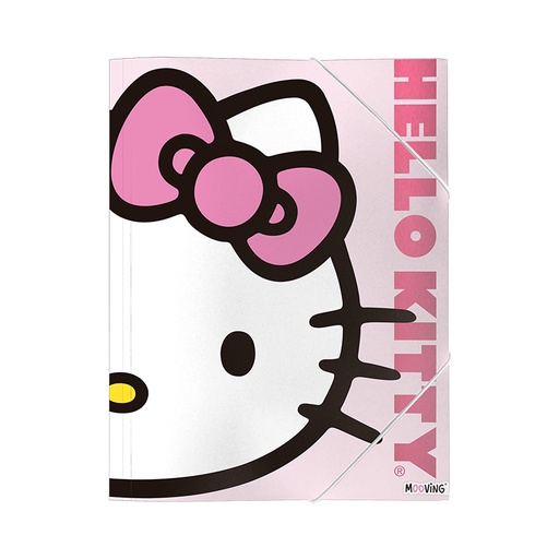 [1005165] CARPETA 3 SOLAPAS OFICIO MOOVING HELLO KITTY