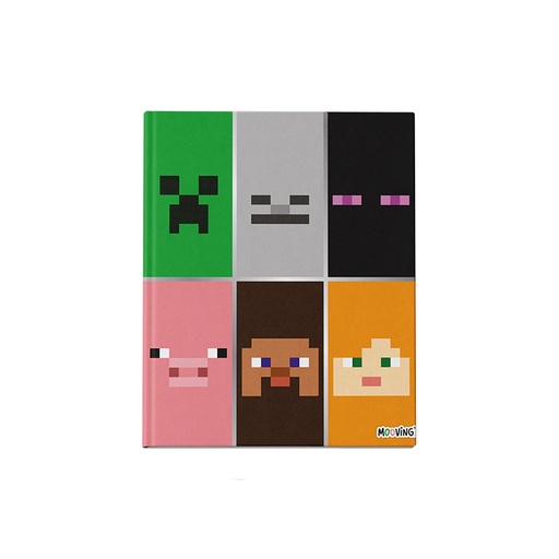[1224248] CUADERNO MOOVING 19.5X24 T/D 48H MINECRAFT