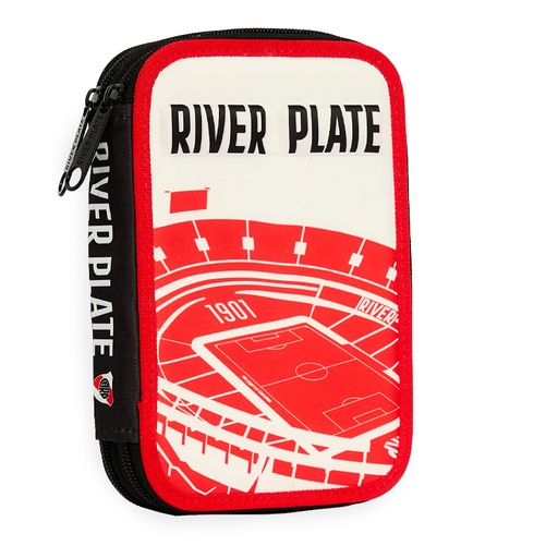 [1521125] CARTUCHERA MOOVING TEXTIL 2 PISOS RIVER PLATE