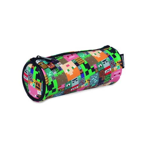 [1510248] CARTUCHERA MOOVING TUBO MINECRAFT