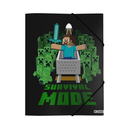[1005248] CARPETA MOOVING 3 SOLAPAS OFICIO MINECRAFT