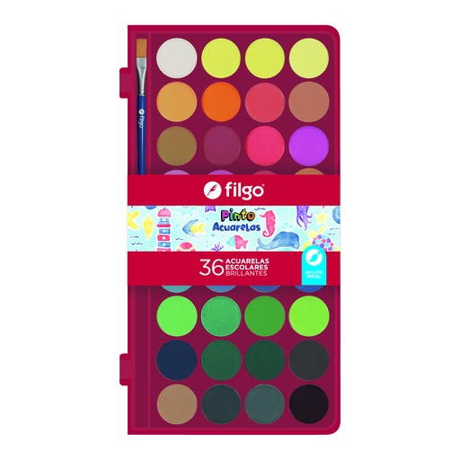 [AC-E36-SUR] ACUARELA FILGO X36 LIQUIDACION