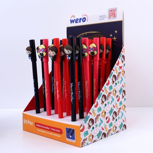 [WE4006] BOLIGRAFO WERO BORRABLE HARRY POTTER X1
