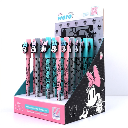 [WE4001] BOLIGRAFO WERO BORRABLE MINNIE X1