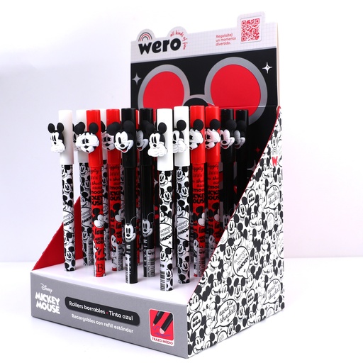 [WE4000] BOLIGRAFO WERO BORRABLE MICKEY X1