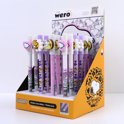 [WE4005] BOLIGRAFO WERO BORRABLE SNOOP X1