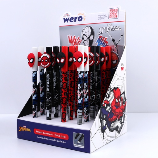 [WE4008] BOLIGRAFO WERO BORRABLE SPIDERMAN X1