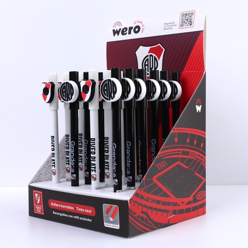 [WE4011] BOLIGRAFO WERO BORRABLE X1 RIVER